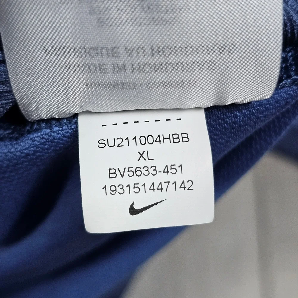 Nike Pro Slim Fit Shirt Mens Extra Large Blue Short Sleeve Crewneck Dri-Fit Top